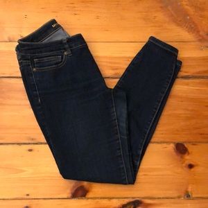 Michael Kors Skinny Jeans - size 4 - dark wash.